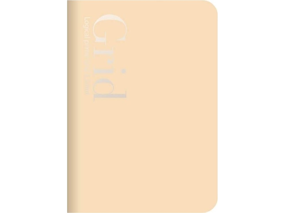 Logical Prime Grid Notizbuch B6, 2,5 Mm, Mit Boxen | Farbe: Creme Nb601-4