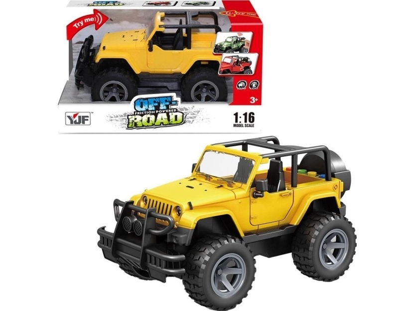 Batteriebetriebener Gelber Jeep