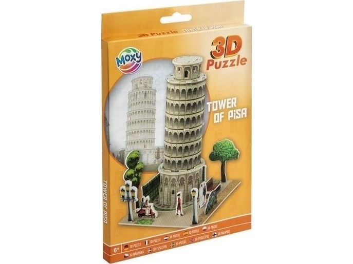 3D skumpuslespil Pisanstårnet (Tower of Pisa)