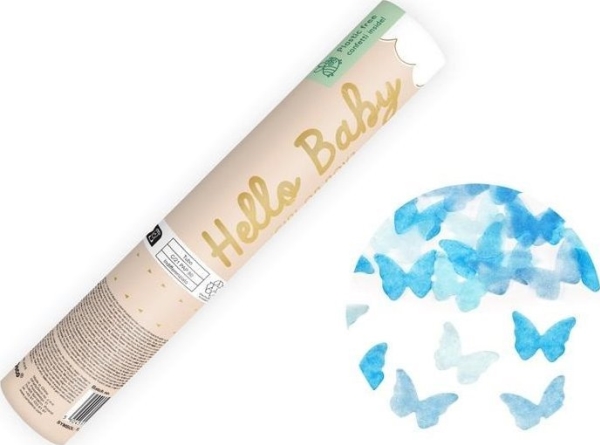 Schmetterlingsröhre Blau 20Cm