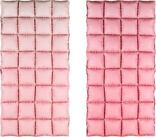 Folienballon Vorhang Rosa Ombre 72X143cm