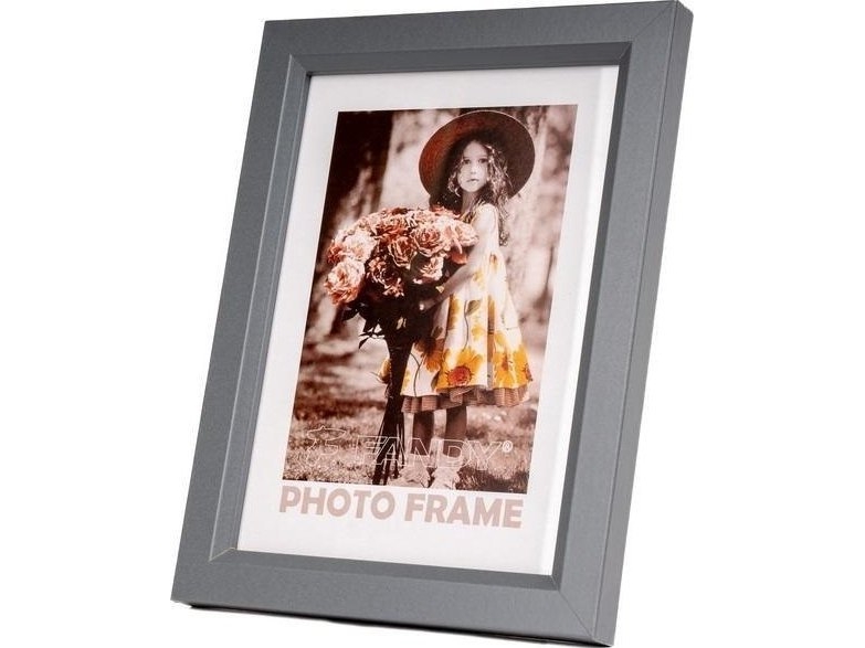 Frame Bevel 21X29,7 4 Grå