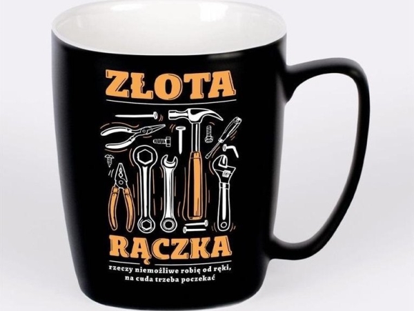 Golden Hand Mug