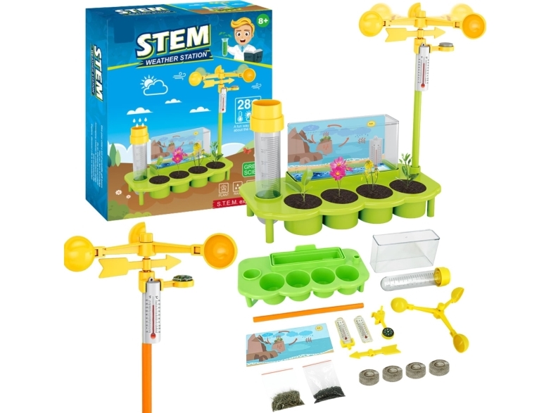 Pronice Educational Interaktive Wetterstation Real 5D Growing Simulator