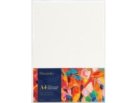 Papier Akwarelowy A4 16Szt Biały Deli