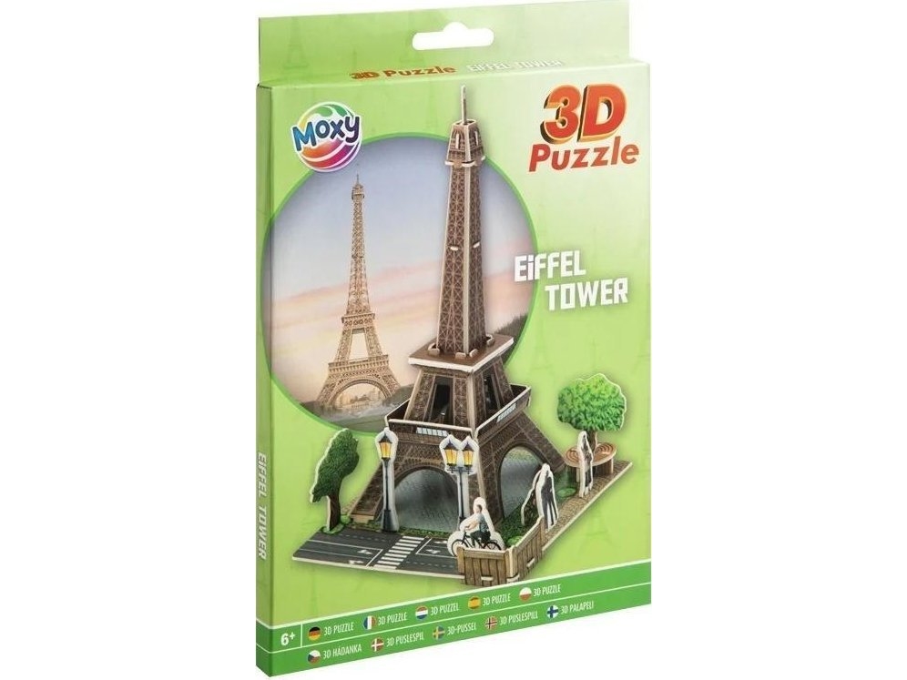 3D-Schaum-Puzzle Eiffelturm