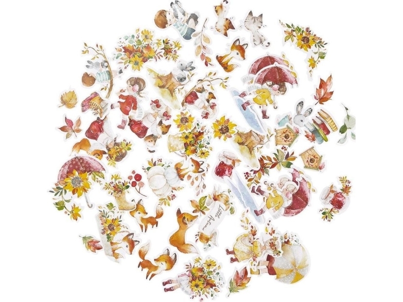 Papierformen Kleiner Herbst 50Pcs