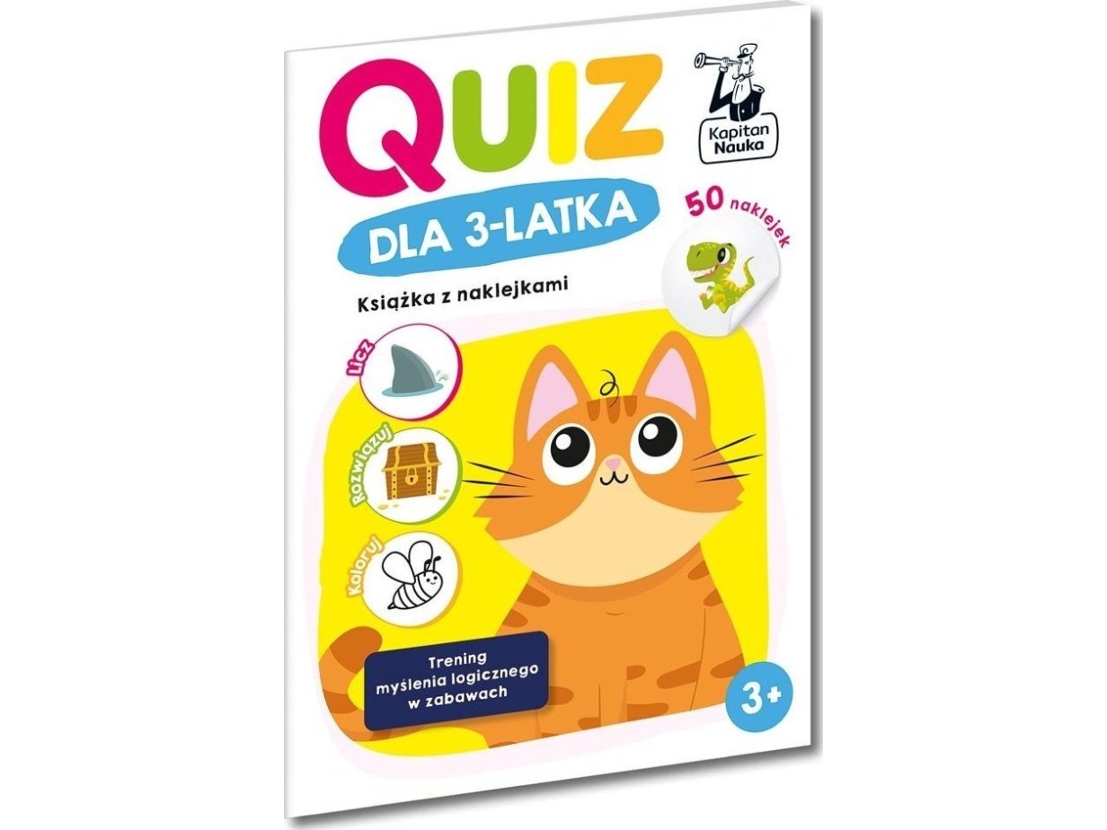 Captain Science Quiz för 3-åringar | Leksaker - Spel - Quizbrädspel | GameStuff