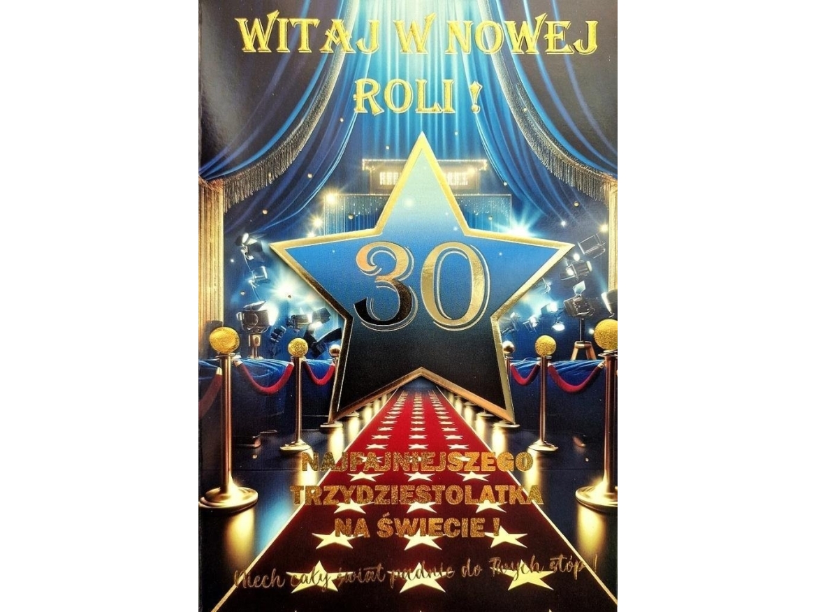 Birthday Card 30 4K | Skola & Hobby - Festdekorera - Presentinslagning | GameStuff