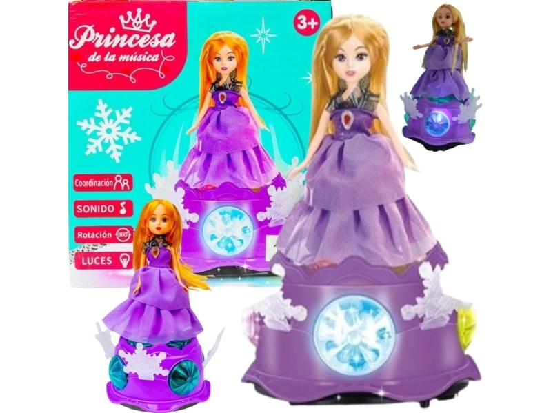 Prinsessdocka med musikbox | Leksaker - Figurer & Dockor - Bebisdockor | GameStuff