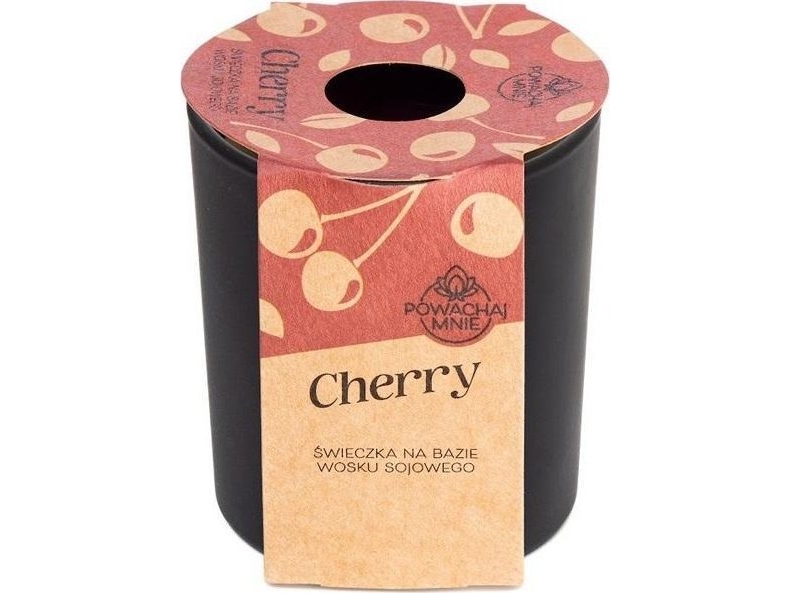 Soy Candle Smell Me Cherry Black 130Ml