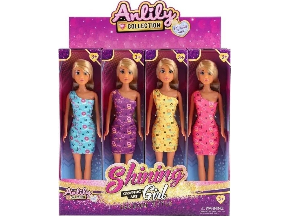 Doll in dress MIX | Leksaker - Figurer & Dockor - Modedockor | GameStuff