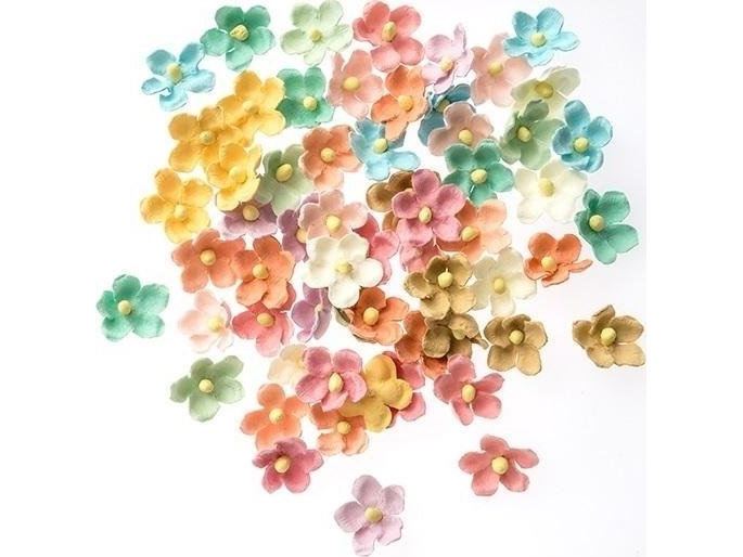Paper Flowers 2Cm 60Pcs