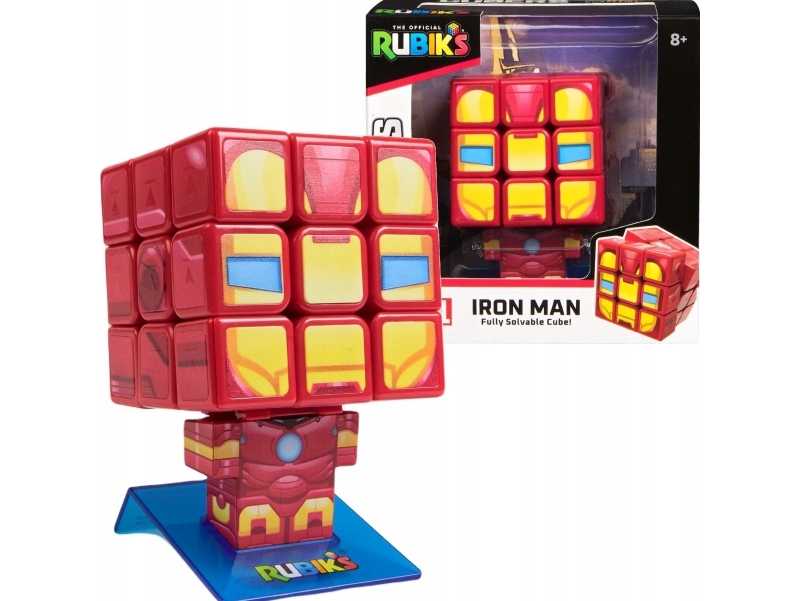 Rubiks Cubers 3x3 - Iron Man | Andra leksaksmärken - Rubiks | GameStuff