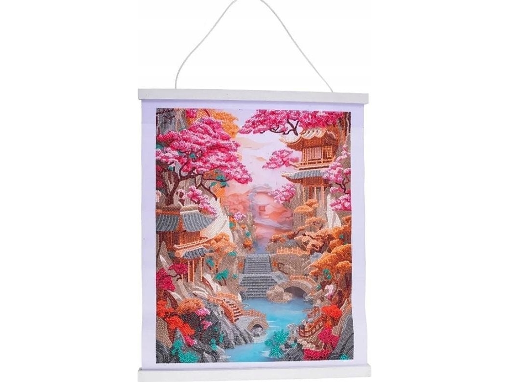 Affisch 35x45 cm med diamantmosaik Cherry | Skola & Hobby - Konstmaterial - Dukar | GameStuff