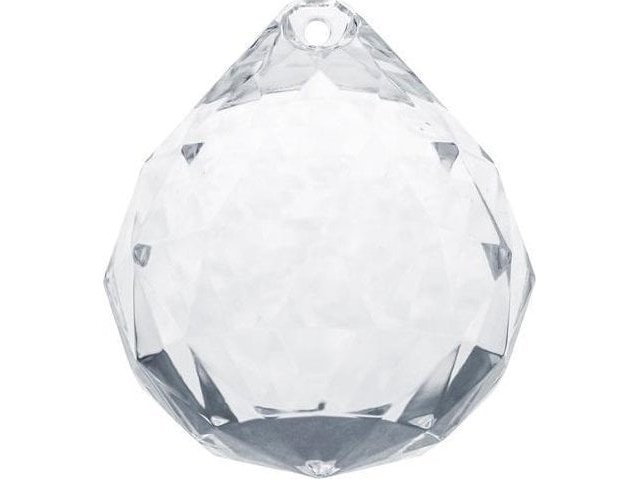 Store Runde Diamanter Klar