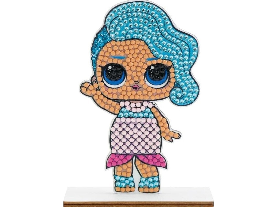 2D Diamond Mosaic Lol Splash Queen