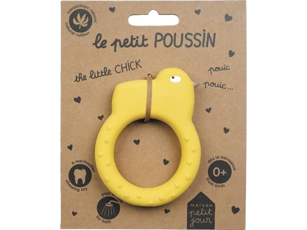 Bidering af kylling i naturgummi