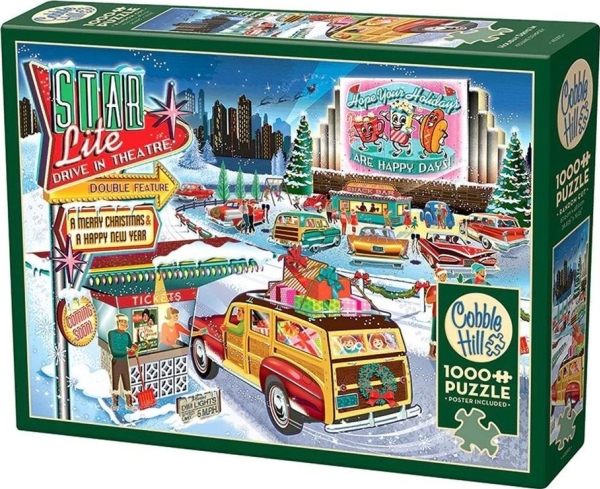 Puzzle 1000 Autokino G3