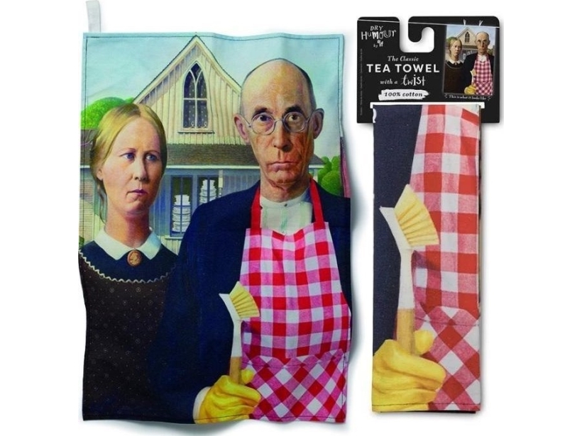 Geschirrtücher Küchenhandtuch American Gothic