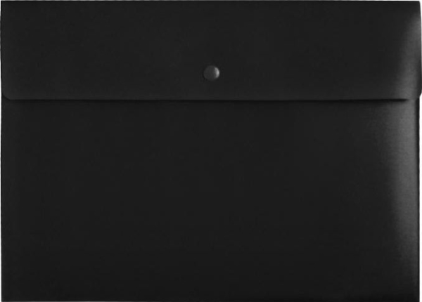 Konvolutmappe A4 PP sort