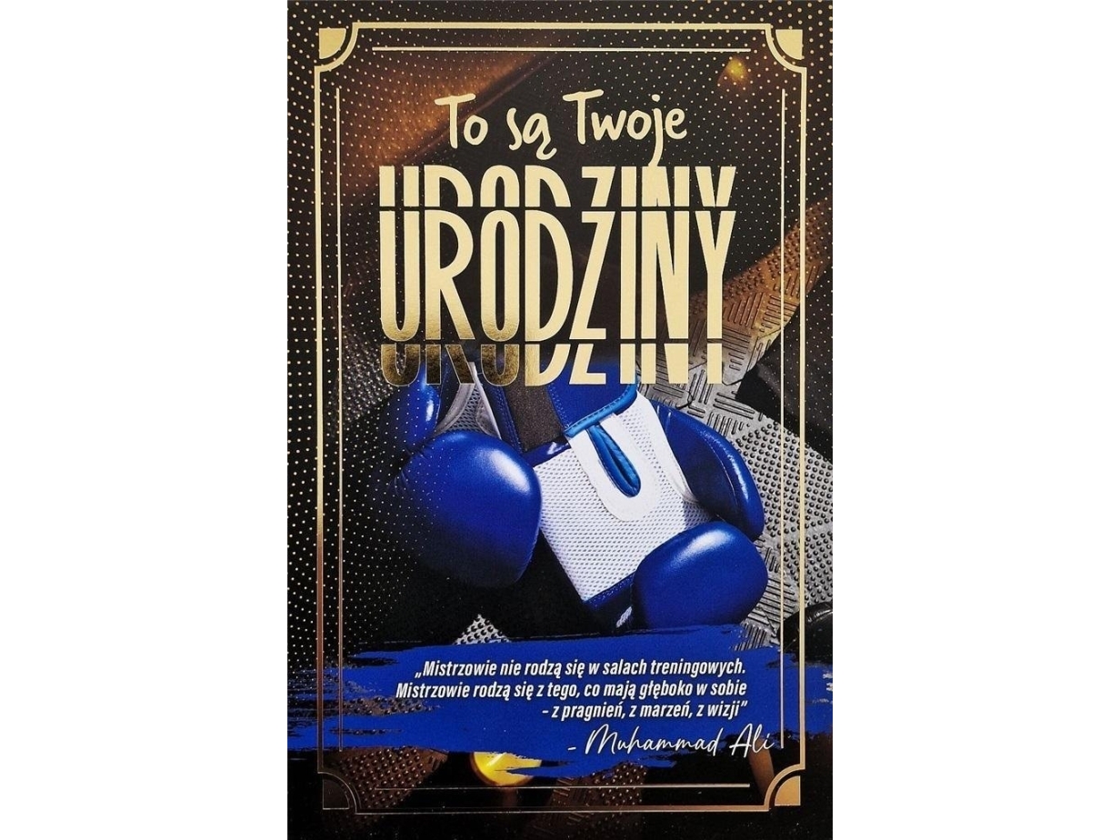 Combat Sports Geburtstagskarte