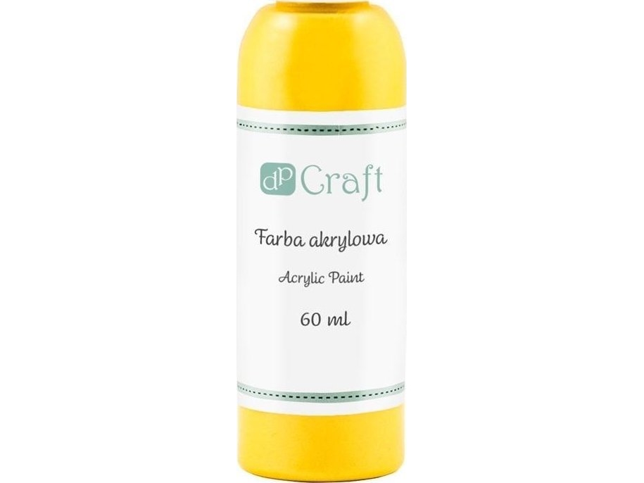 DP Craft Farba akrylowa 60ml medium cadmium yellow