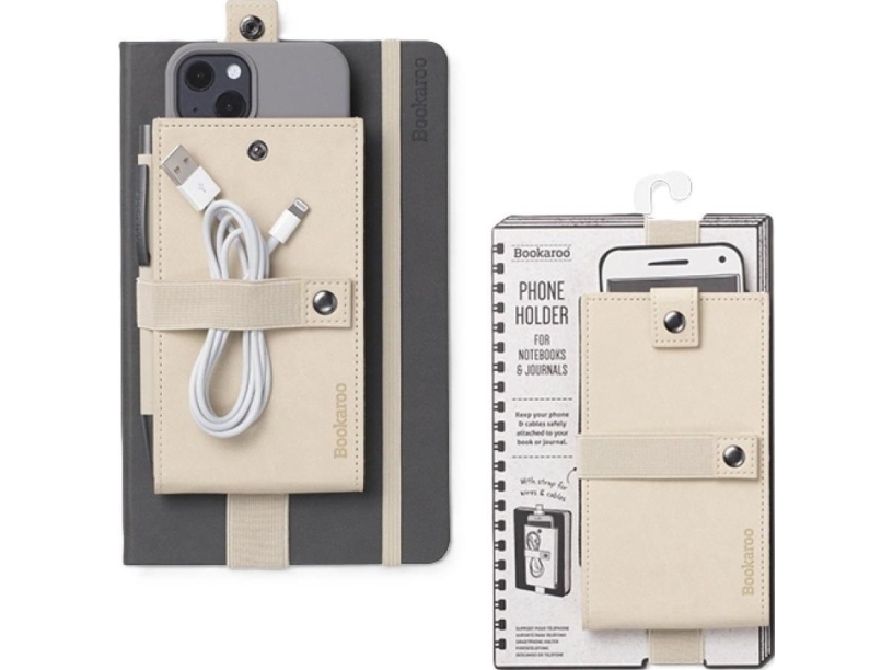Bookaroo Phone Holder cream smartphone holder