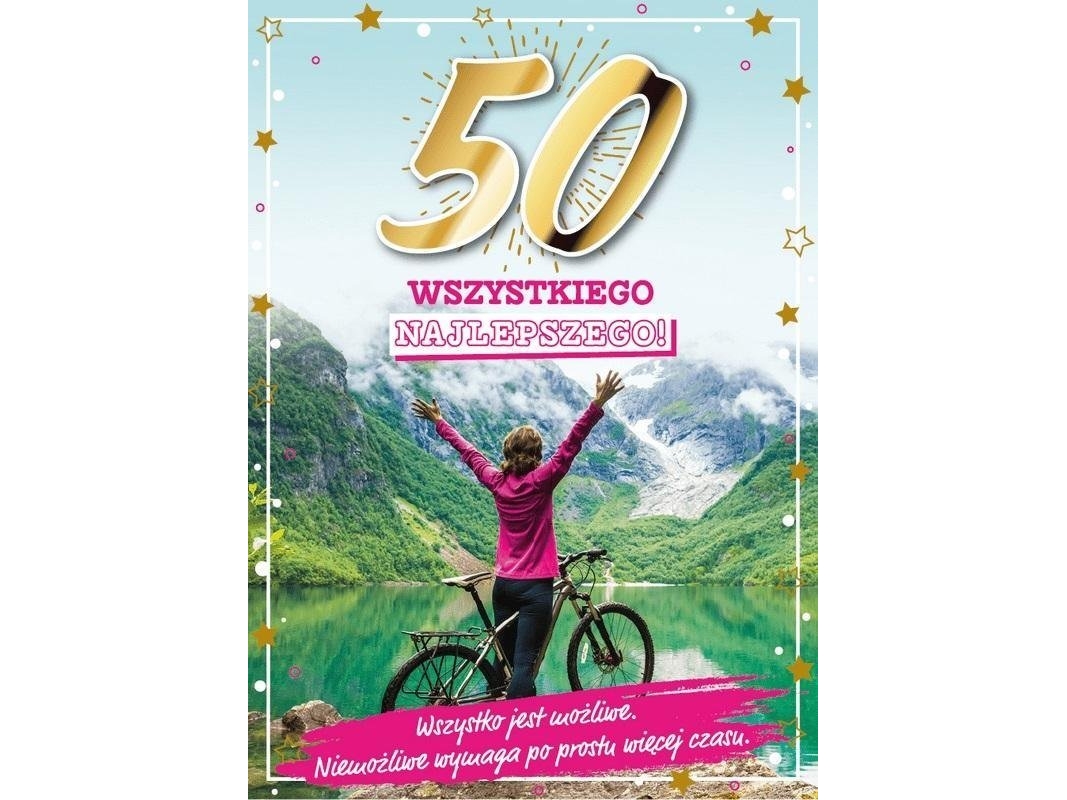 Geburtstagskarte 50