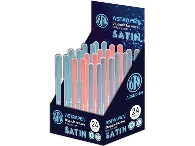Satin Kuglepen (24 Stk.) Astra