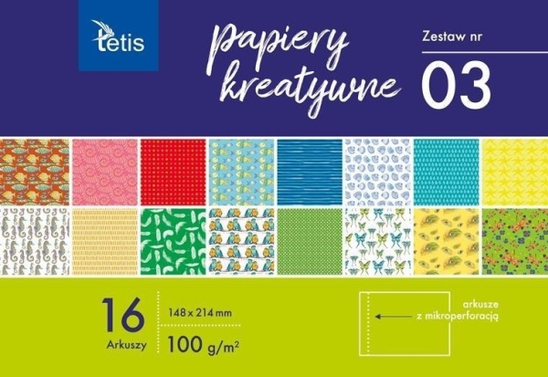 Kreative papirer A5/16K 3