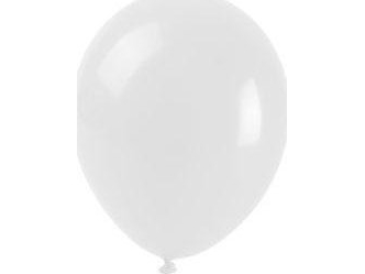 Arpex pastelballoner hvide 25 cm 100 stk