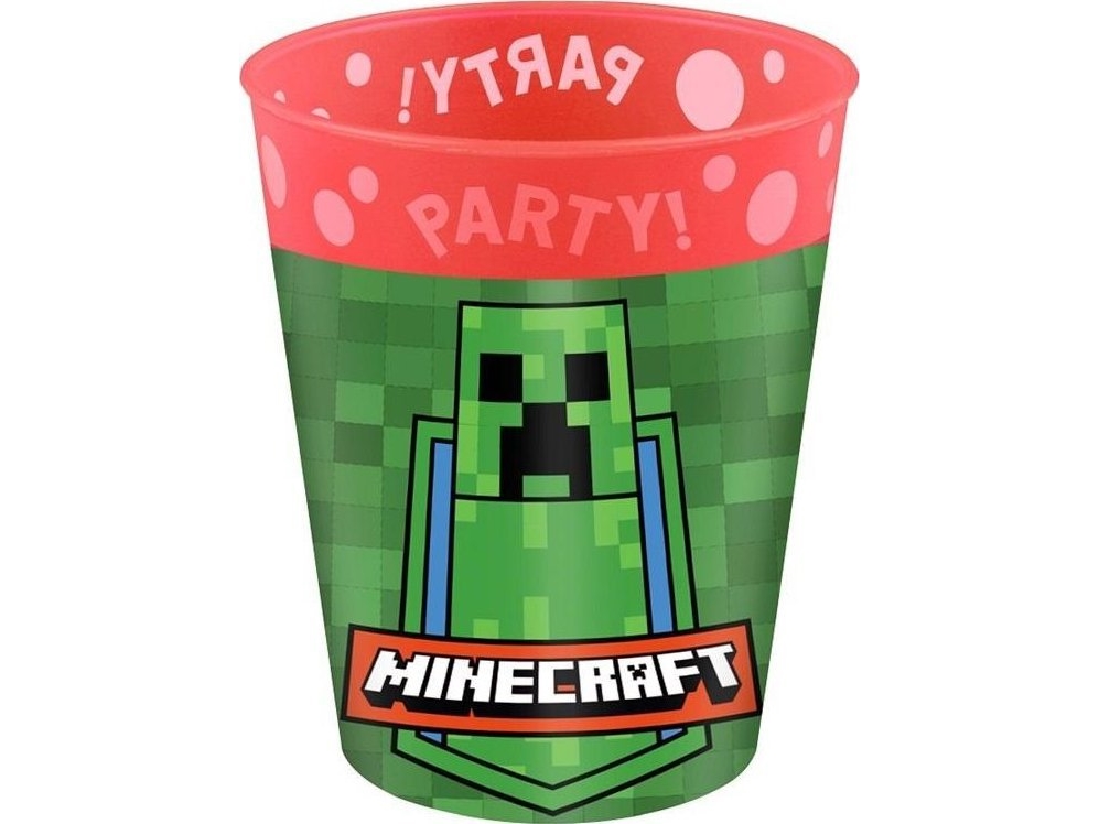 Minecraft plastmugg, 250 ml | Belysning - Annan belysning - Ljusslingor | GameStuff