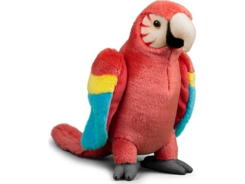 Plüsch Roter Papagei