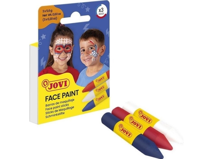 Make-Up Ansigtskridt 3 Stk. Adventure Jovi
