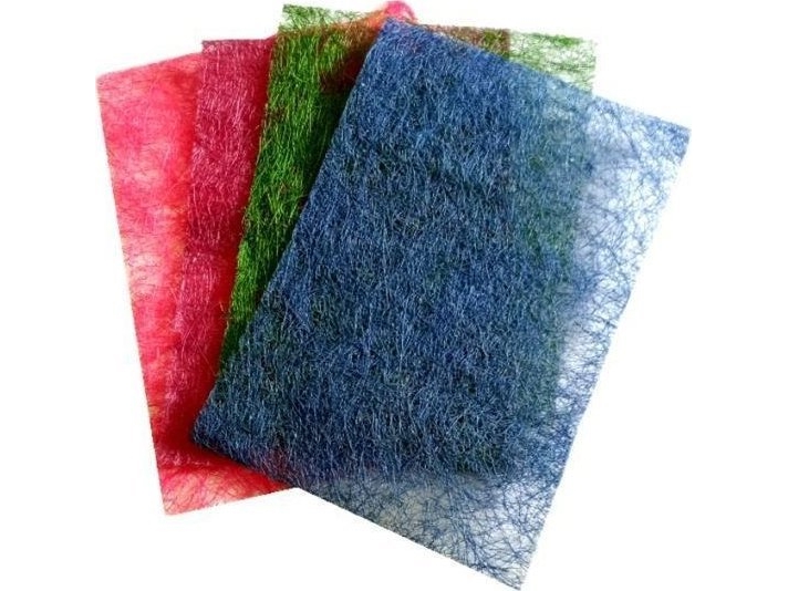 Colorful Sisal 23X33cm 4 Ark Mix