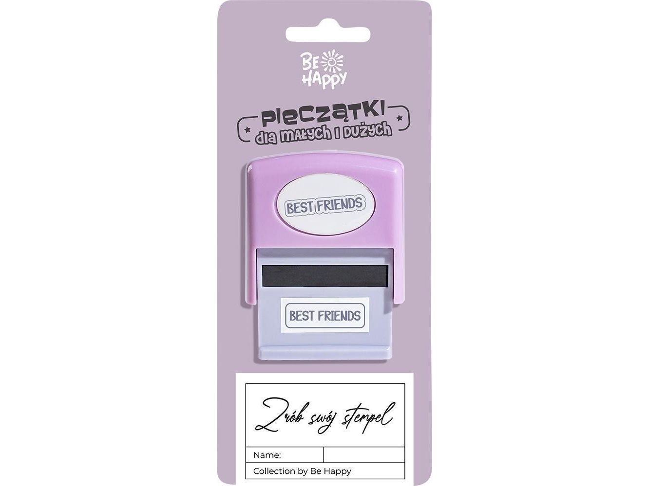 Stämpel för barn med texten best friends | Kontorsmaterial - Stämpel - Special stämpel | GameStuff