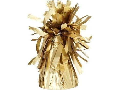 Folienballongewicht Elegant Gold 4-Tlg