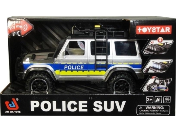 Let og lydt terrængående politikøretøj