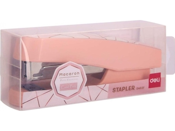 Deli Hefter 24/6, 26/6 (25 Blatt) Rosa Deli
