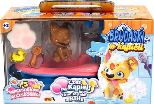Dreckbad Corgi Hund Schwarz Und Weiß 5El