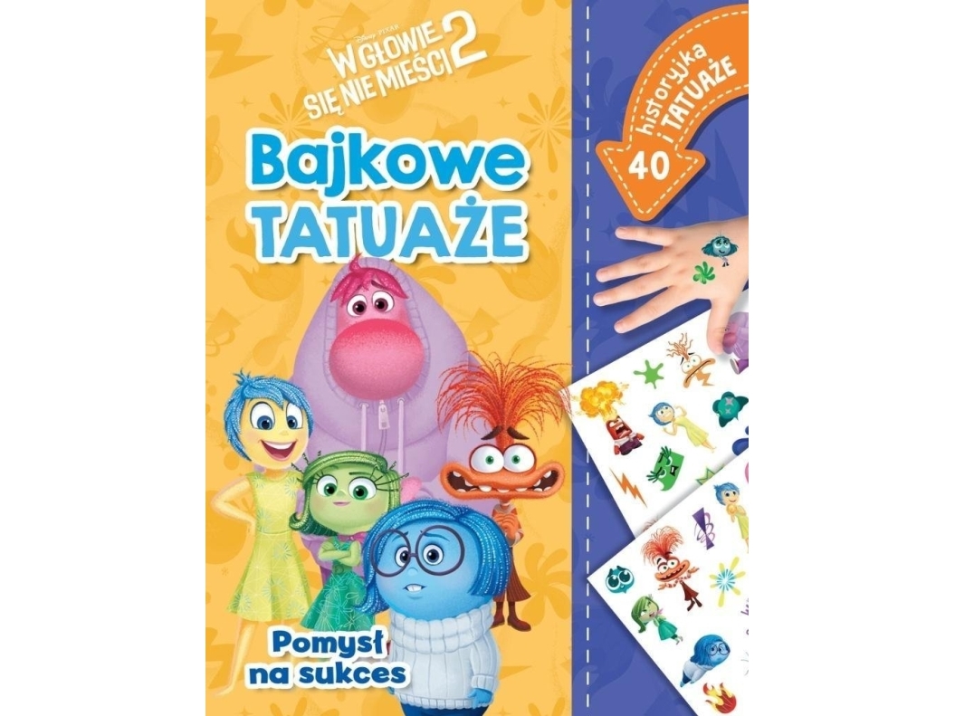 Pomysł na sukces. Bajkowe tatuaże. Disney Pixar