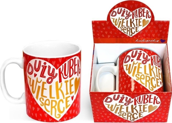 Giant Mug G 063 Big Heart (Kukart)
