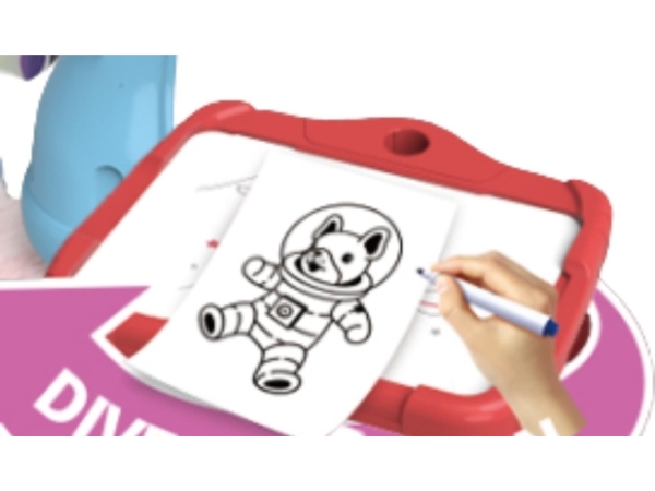 Pronice Projector Learning Drawing Board Med Lysbilleder Belyst Justerbar