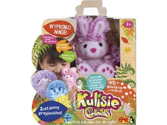 EPEE Kulisie - Interactive Plush Pink Rabbit 9426 | Leksaker - För dom minsta | GameStuff