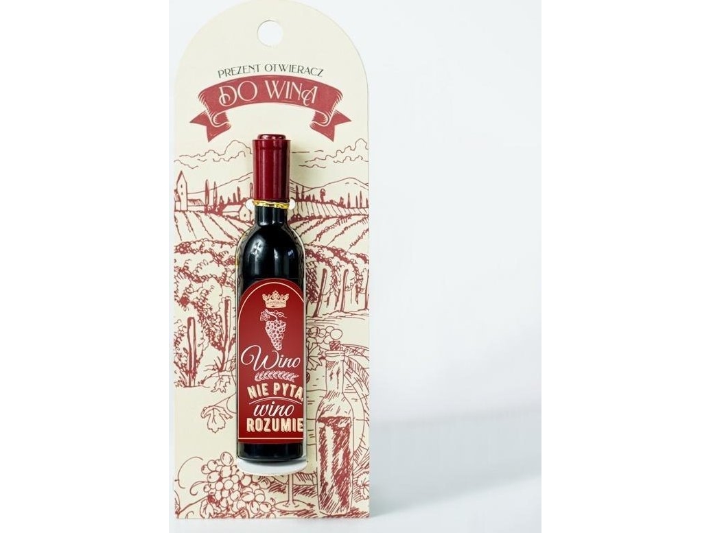 Proptrækker til vin - Vin spørger ikke...