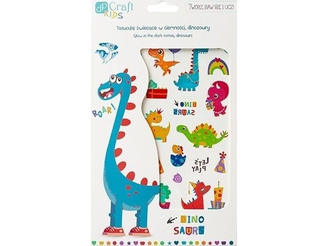 Djeco Glow-in-the-dark tatoveringer dinosaurer 2 ark