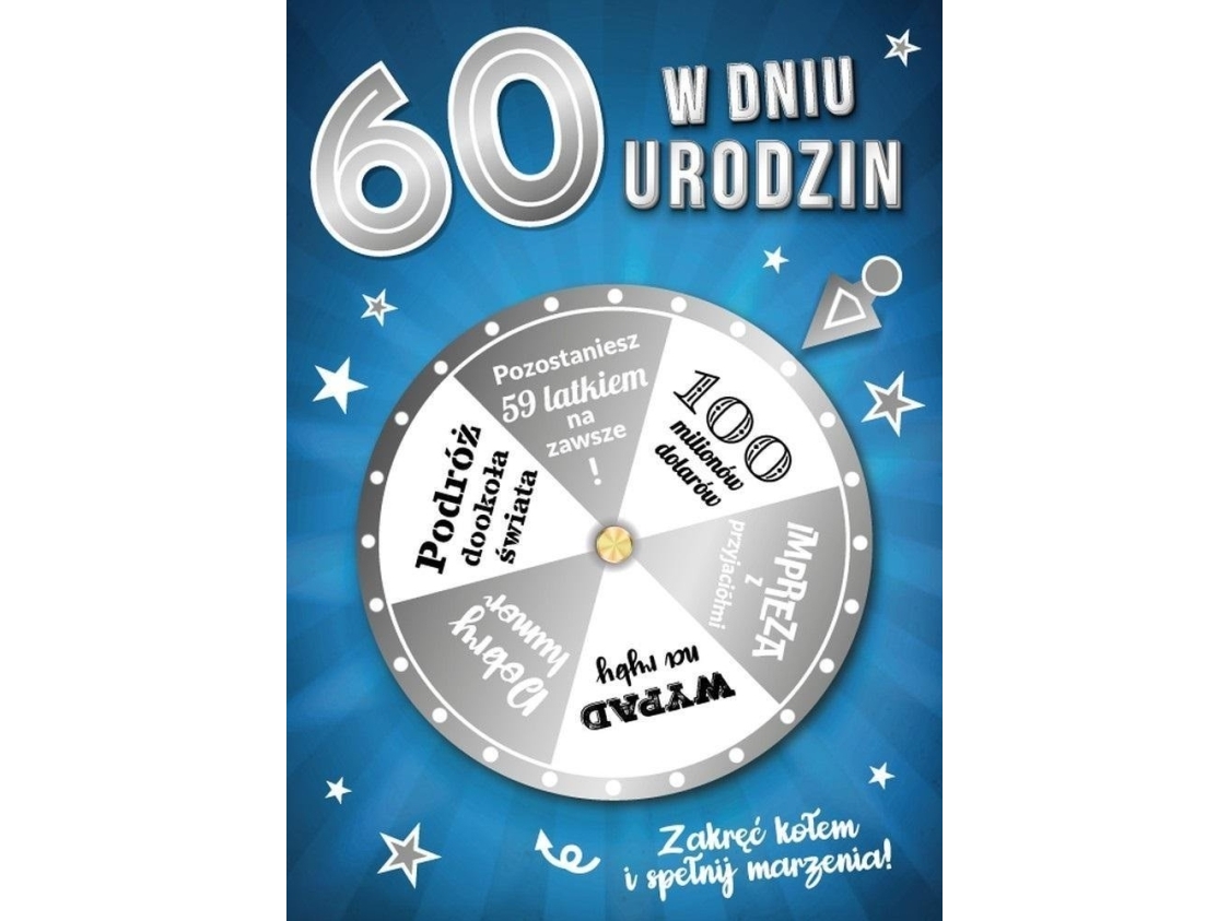 Geburtstagskarte 60