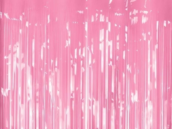 Partyvorhang Hellrosa 100X200cm