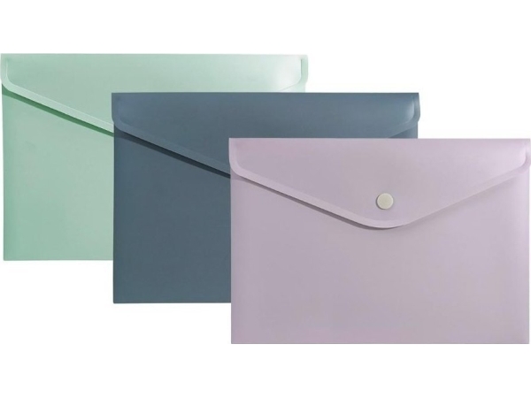 Konvolutmappe A5 PP morandi (10 stk.)